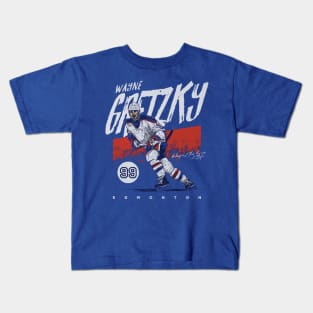 Wayne Gretzky Edmonton Grunge Kids T-Shirt